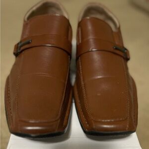 Men's Brown Leather Loafers